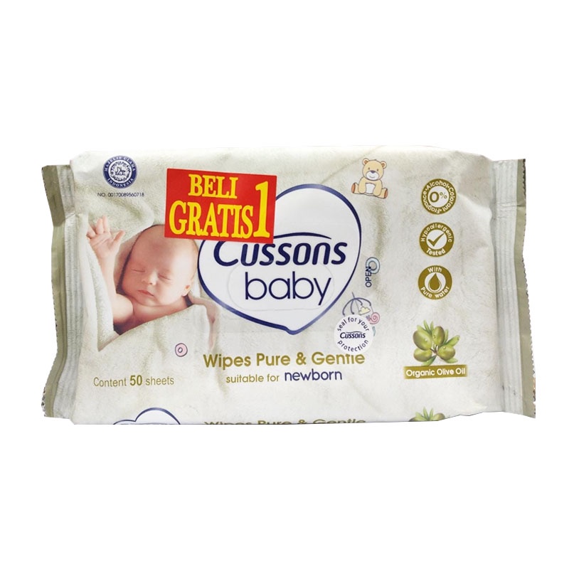 CUSSONS WIPES 1 BONUS 1