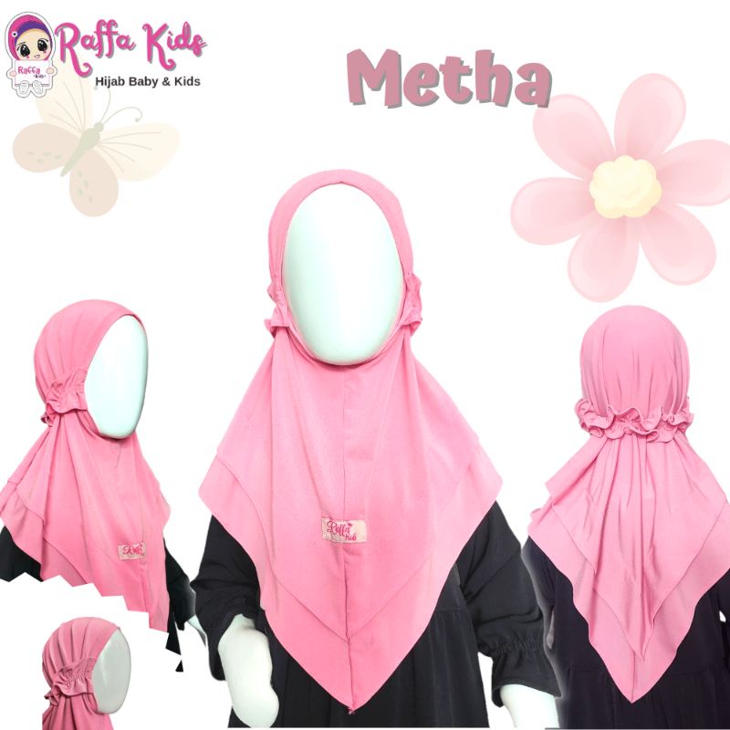 Raffa Kids - Hijab Anak Instan Metha ( 3 bulan - 4 tahun )
