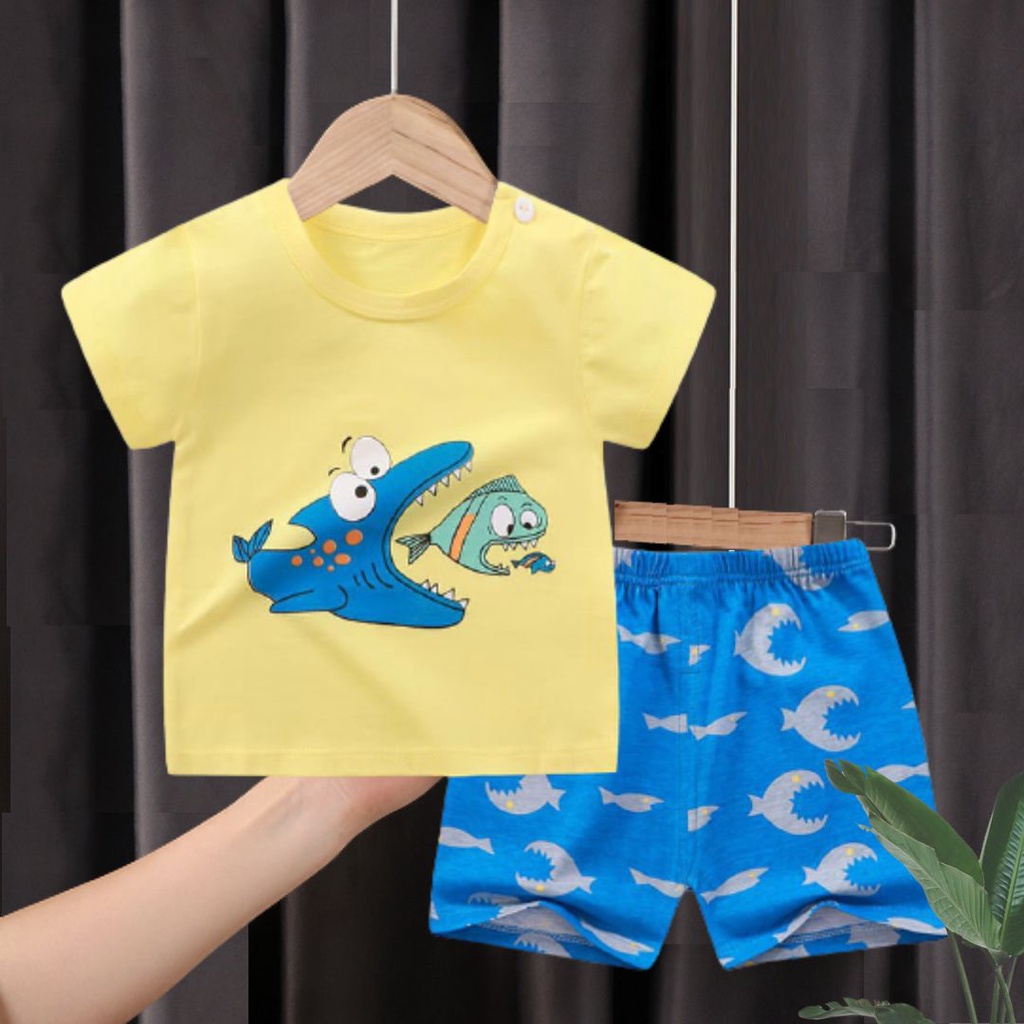 HappyOliver KIDS SUIT PENDEK Setelan Anak Bahan Kaos Lengan + Celana Berkualitas Import ebv cewek new2