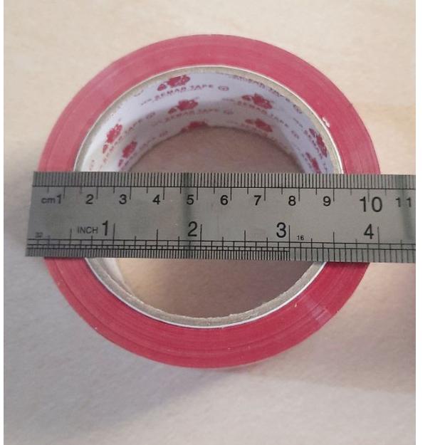 

㊯ Lakban Fragile Merah 48mm x 90 yard ,,