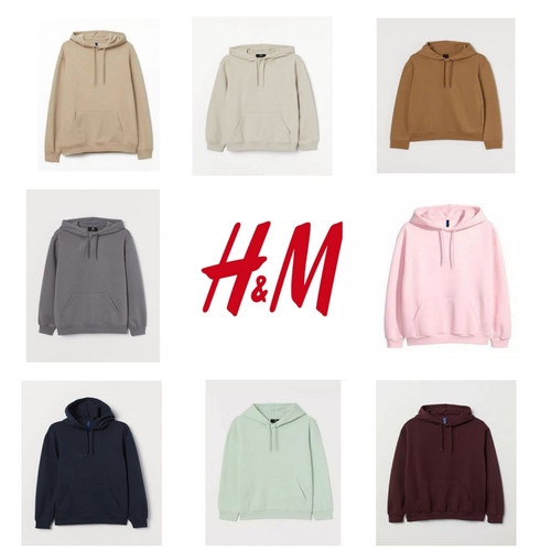 HOODIE H&M / SWEATER HOODIE BASIC HNM / SWEATER HOODIE H&M PRIA/WANITA
