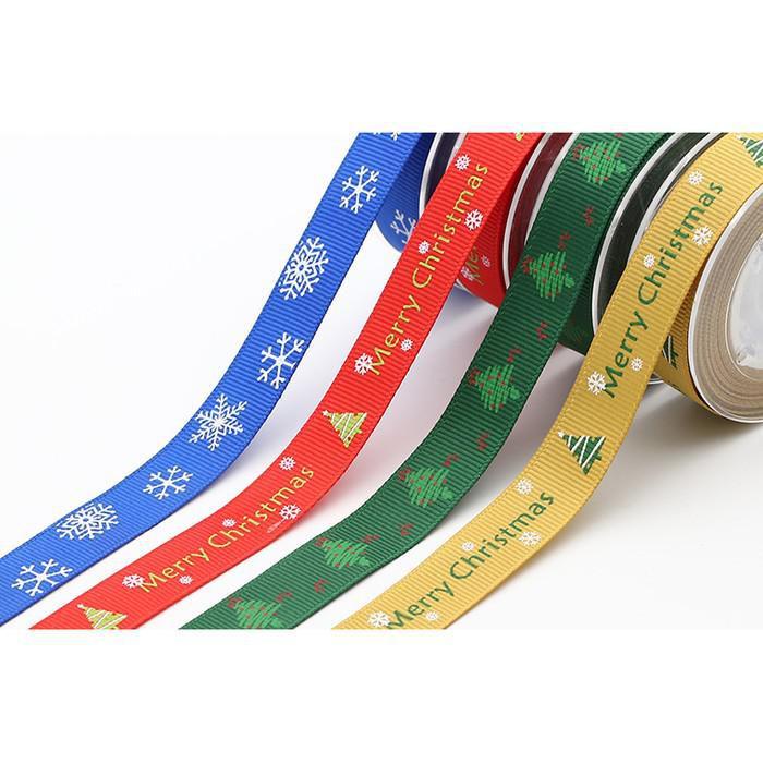 

New pita natal ribbon merry xmas - pohon natal