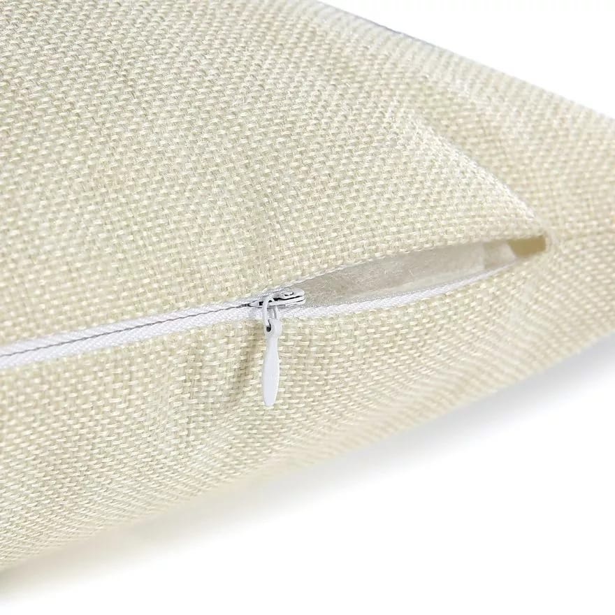 SARUNG Bantal Sofa Print 45x45 cm Linen Motif Nordic Scandinavian Botanical Garden Grabandgift