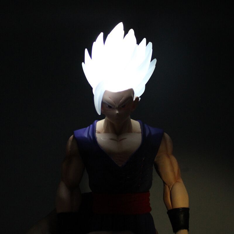 Mainan Action Figure Model Anime Dragon Ball Super Hero Movie Ultimate Form Gohan Bahan PVC Ukuran 28cm