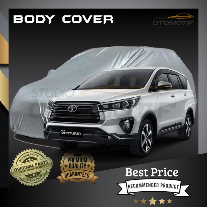 [COD] Sarung Mobil New Innova Venturer Premium / Body Cover Innova Venturer / Perlengkapan Variasi M