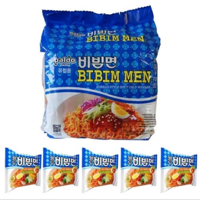 

paldo bibimmen per pack isi 130 gr x 5/mie paldo korea