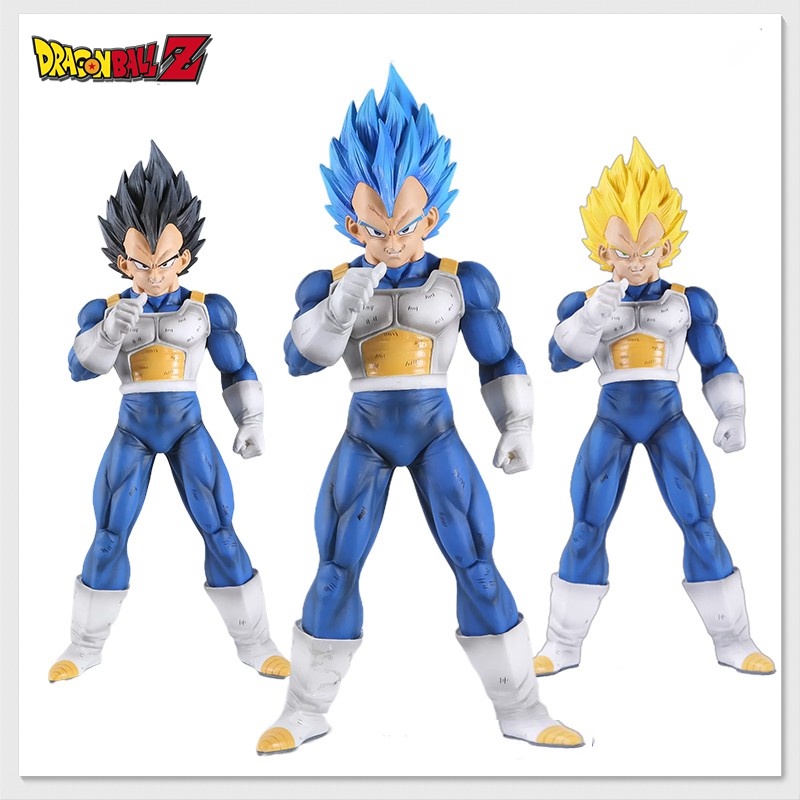 Mainan Action Figure Model Anime Dragon Ball Vegeta Super Saiyan Vegeta Bahan PVC Ukuran 30CM Untuk Koleksi