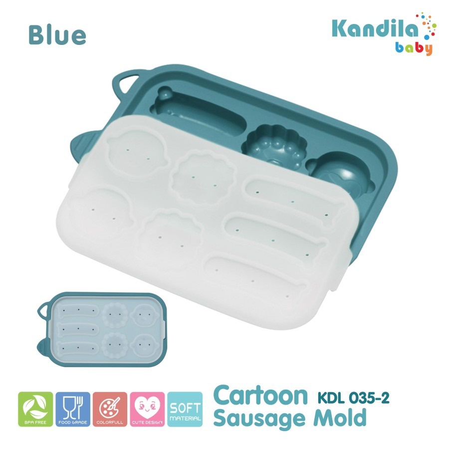 Kandila KD035-2 Cartoon Sausage Mold