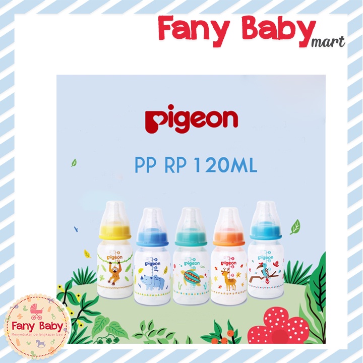 PIGEON FLEXIBLE PP RP BOTTLE 120ML