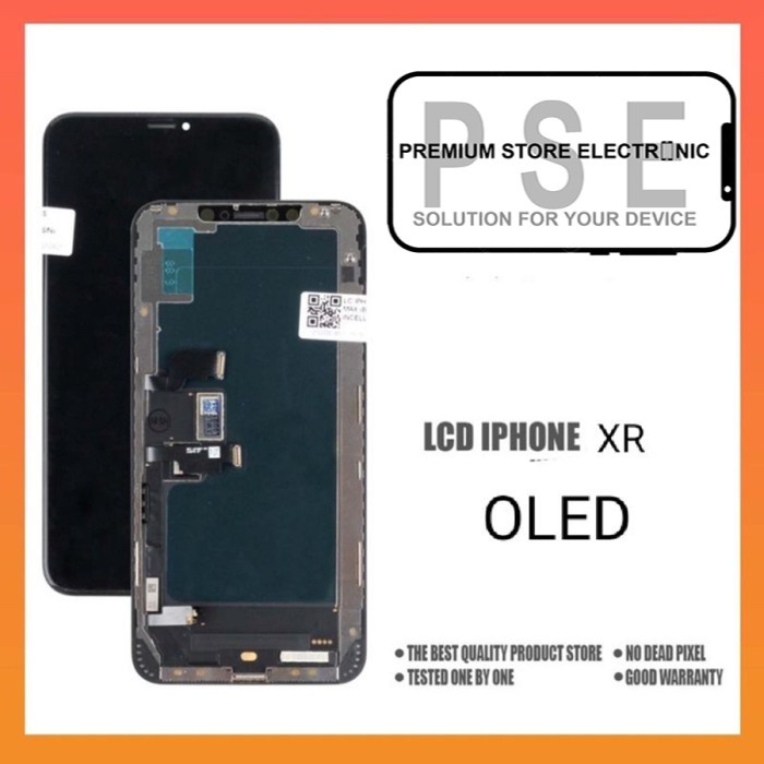 LCD TOUCHSCREEN FULLSET IP XR OLED ORIGINAL SUPER GARANSI