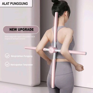 Yoga Stick Alat Olahraga Yoga Body Stick Pilates Tongkat Yoga Alat Penegak Punggung