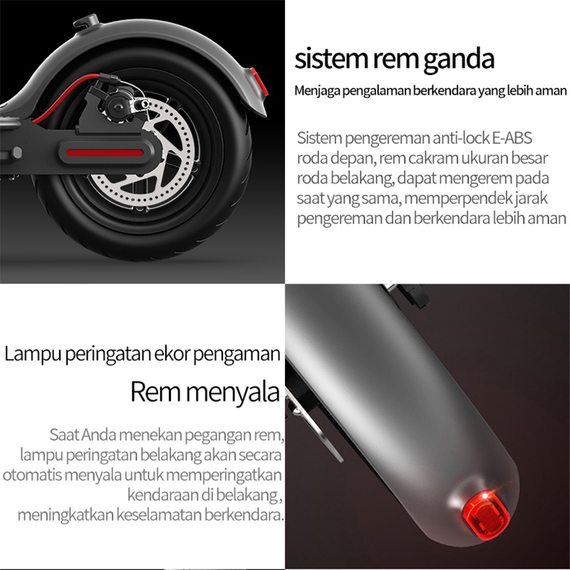 Skuter Elektrik Lipat - Setara (Electric Scooter) Xiaomi paragraf yang Sama scooter anak / Scooter dewasa / Skuter terbaru