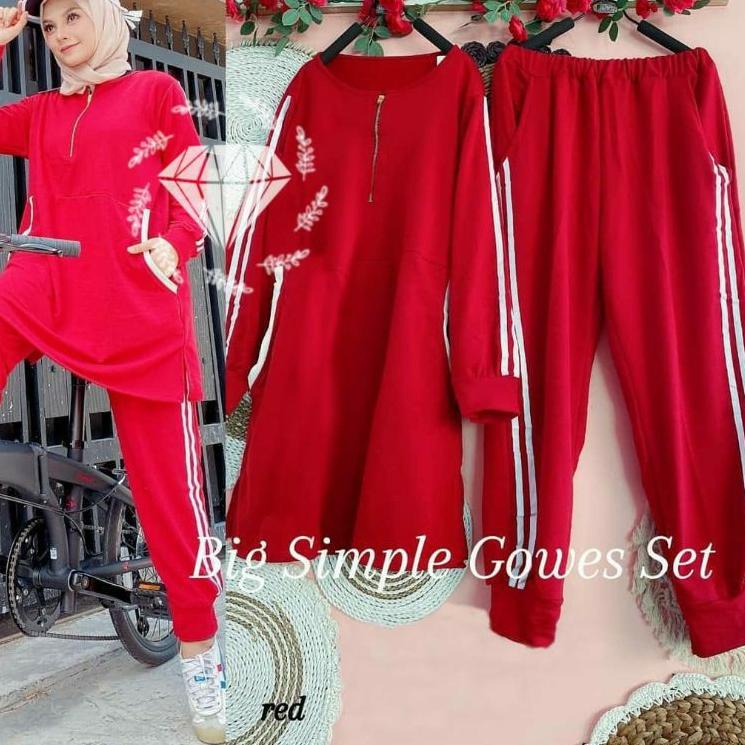 Terpercaya HGO SET GOWES SIMPLE JUMBO TERBARU