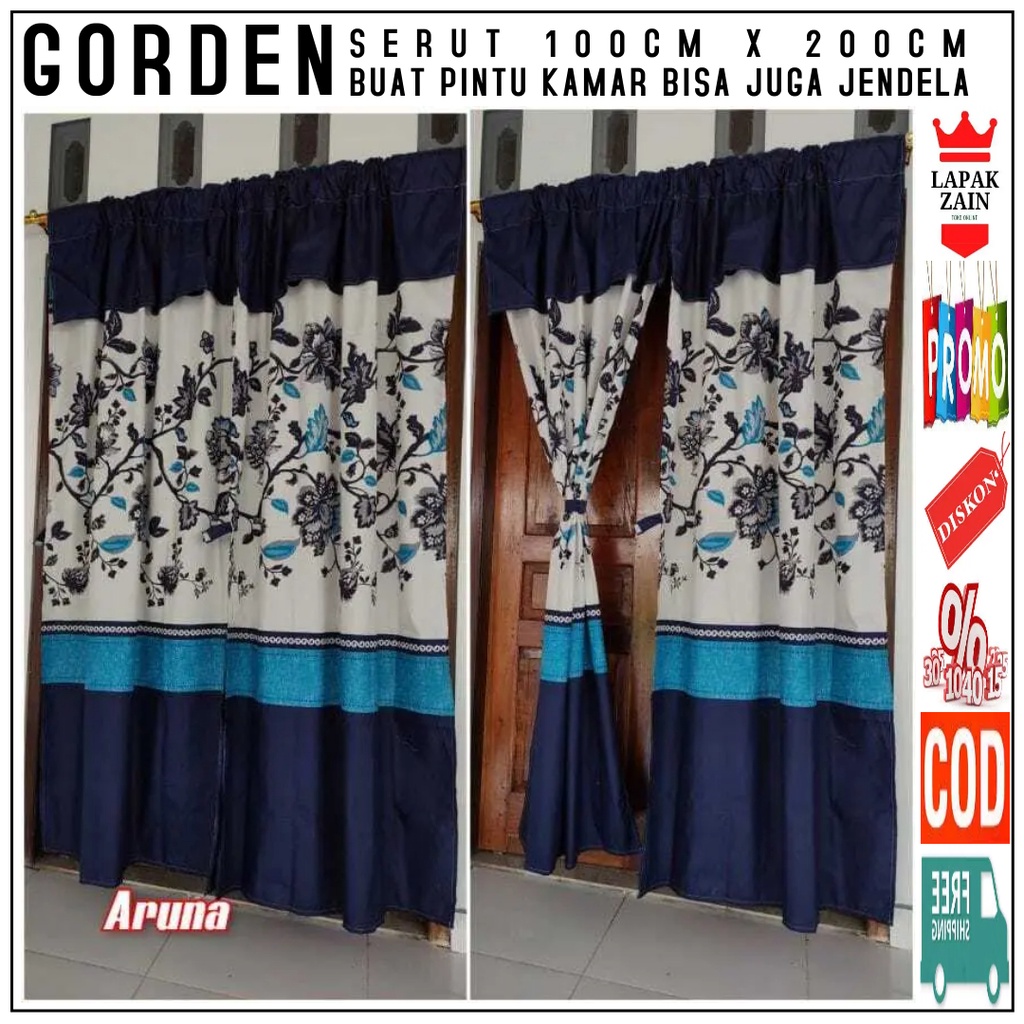 gorden tali gorden pintu  gorden serut gorden jendela gorden karakter bisa COD