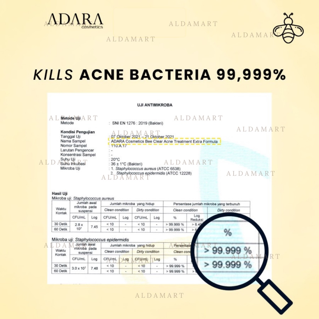 ADARA Obat Totol Jerawat Bee Clear Acne Gel / Bee Clear Extra Formula