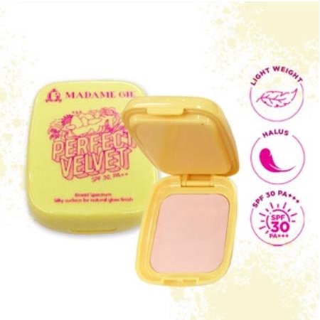 ^ KYRA ^ Madame Gie Two Way Cake Bedak Perfect Velvet Spf 30 PA++