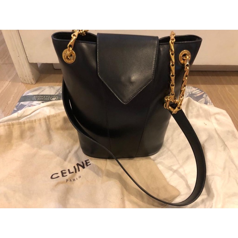 PRELOVED TAS CELINE AUTHENTIC ASLI VINTAGE CLASSIC BUCKET BAG