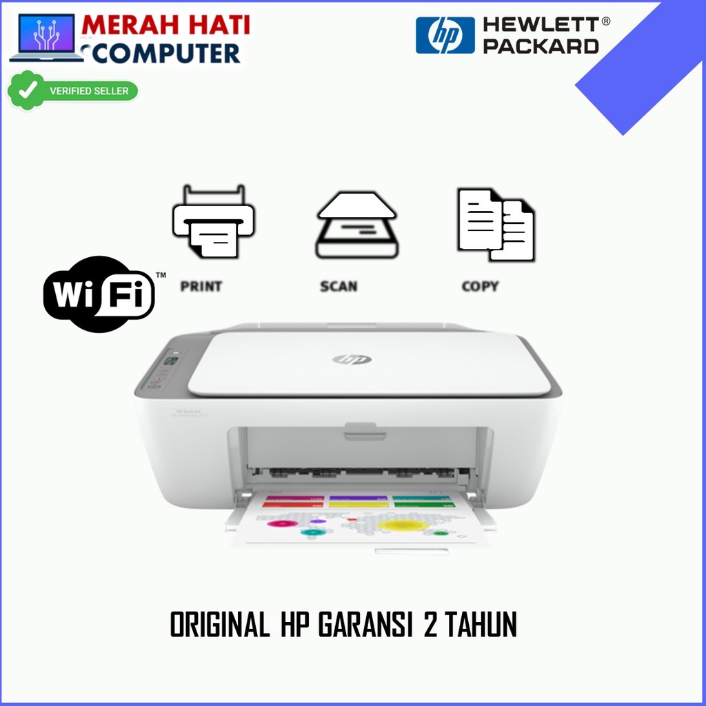 Printer HP 2775 Ink Advantage Deskjet All In One Wireless Murah