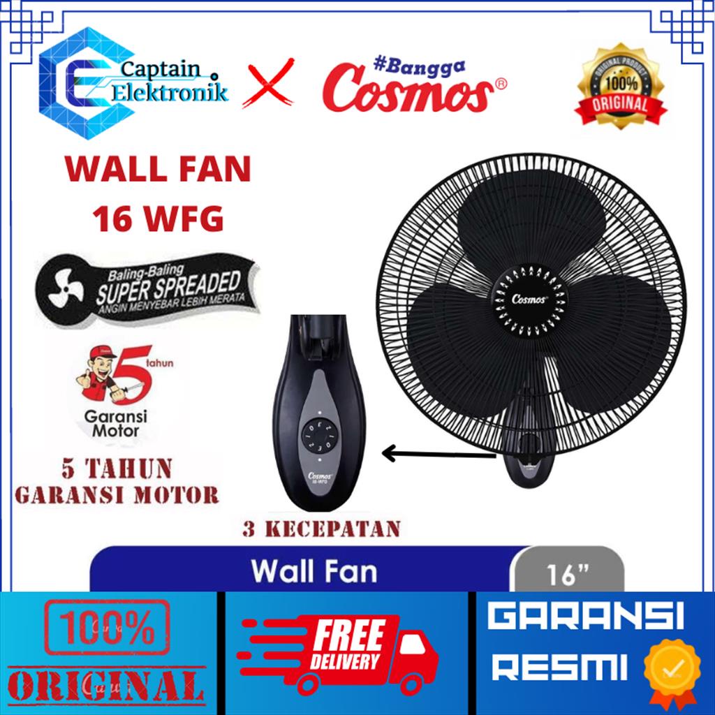 COSMOS 16wfg 16 wfg Wall Fan 16 inch Wall Fan 16 inch 16-WFG ORIGINAL