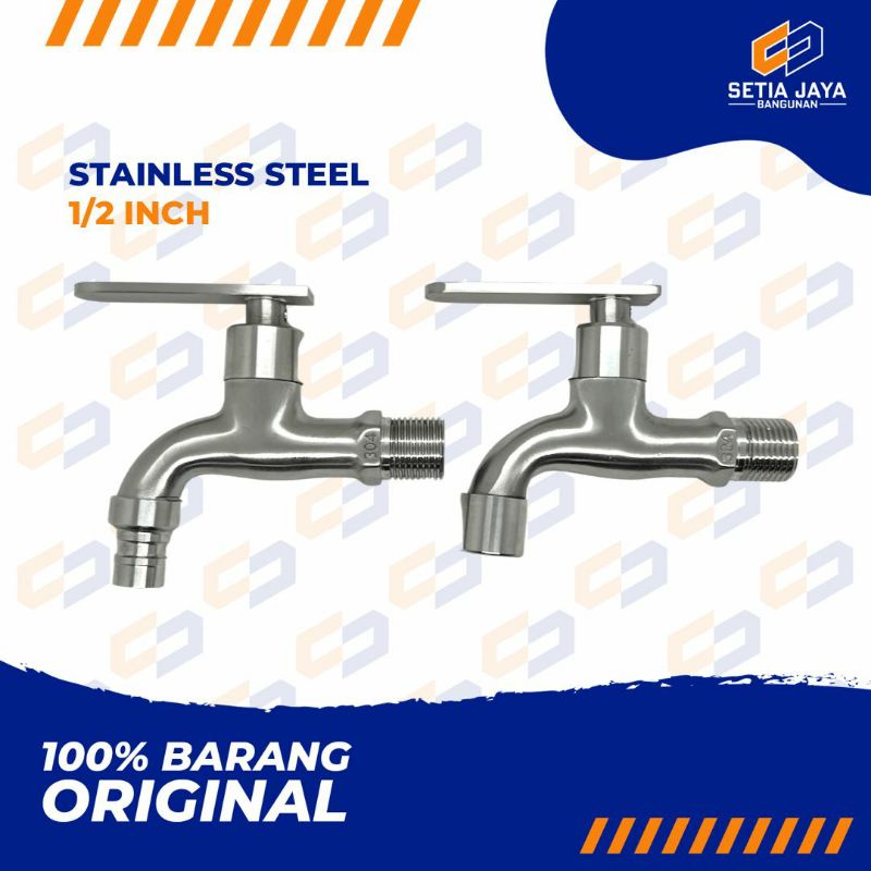 Kran / Keran Tembok / Selang / Taman Soligen Stainlees Steel YG1 / YG2