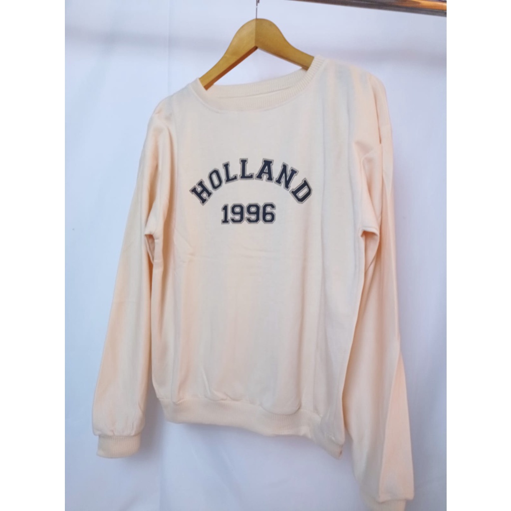 Sweater Crewneck Holland - Sweater Crewneck Sweatshirt Cowok Cewek - Pria Wanita OOTD - Baju