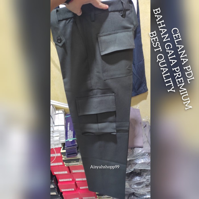Seragam Security Celana Pdl Satpam Terbaru Bahan Gaia Premium