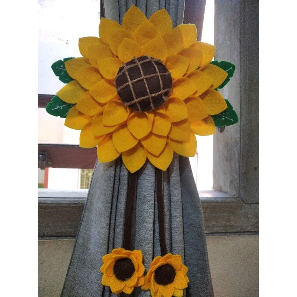 ikat gorden flanel/tali gorden flanel/ikat gorden bunga