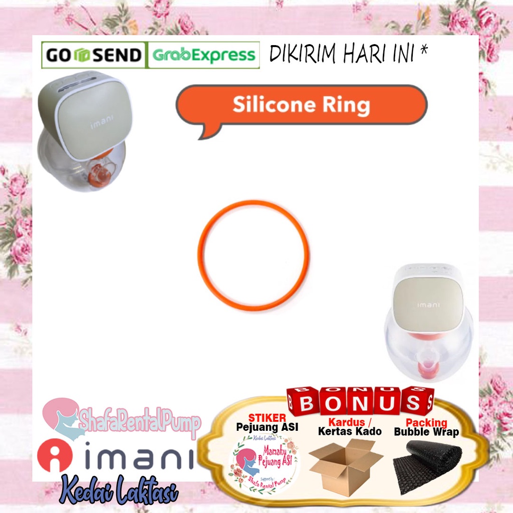 Silicone Ring Imani i2+ / Oring Imani i2+ / Sparepart imani i2+