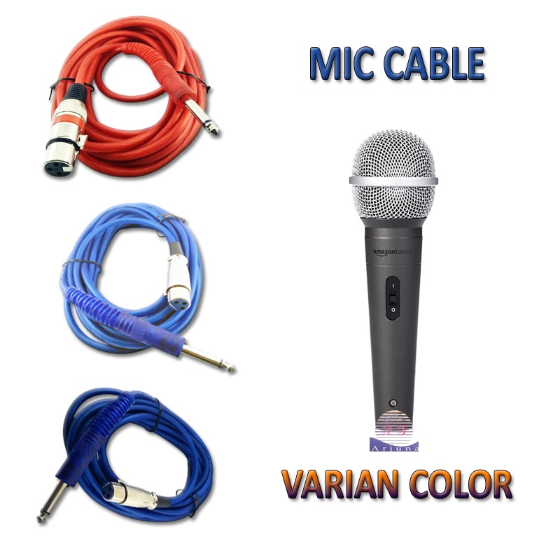 KABEL MICROPHONE / KABEL MIC AWET KUALITAS BAGUS LENTUR