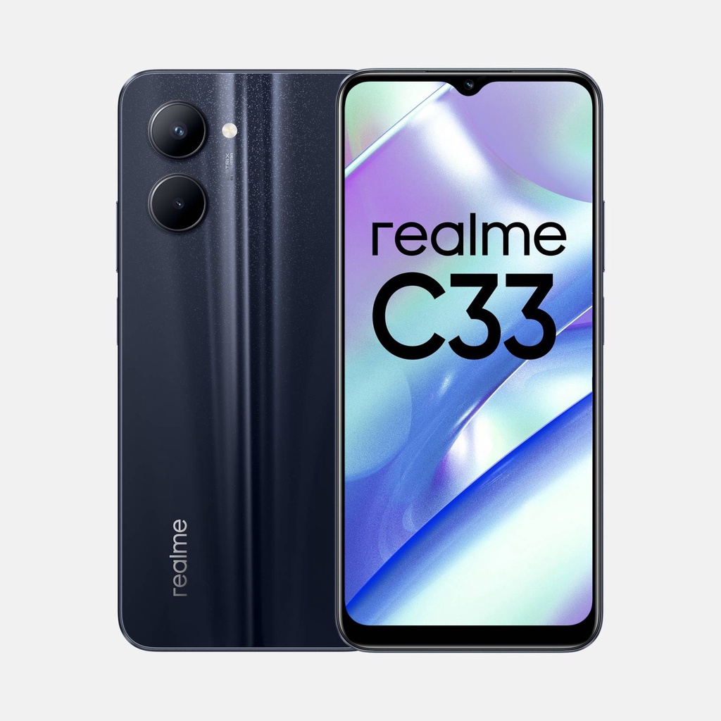 Realme C33  4/64GB + 4/128GB Garansi Resmi