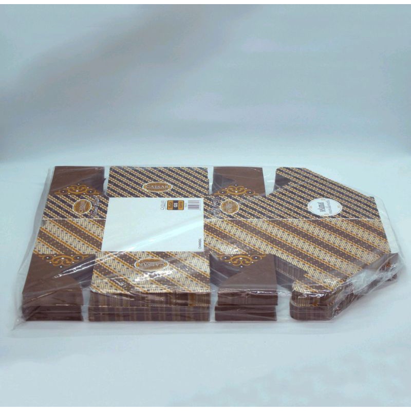 dus kue snack box caesar batik 12x12x7 isi 25pcs