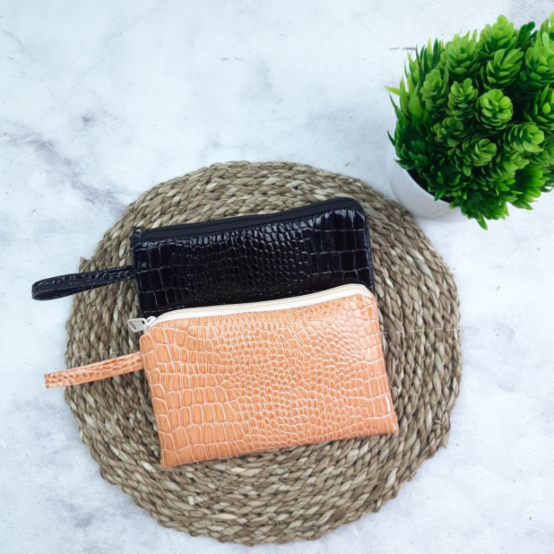 WMS DS 04 DOMPET SOUVENIR CROCO GLOSSY PREMIUM