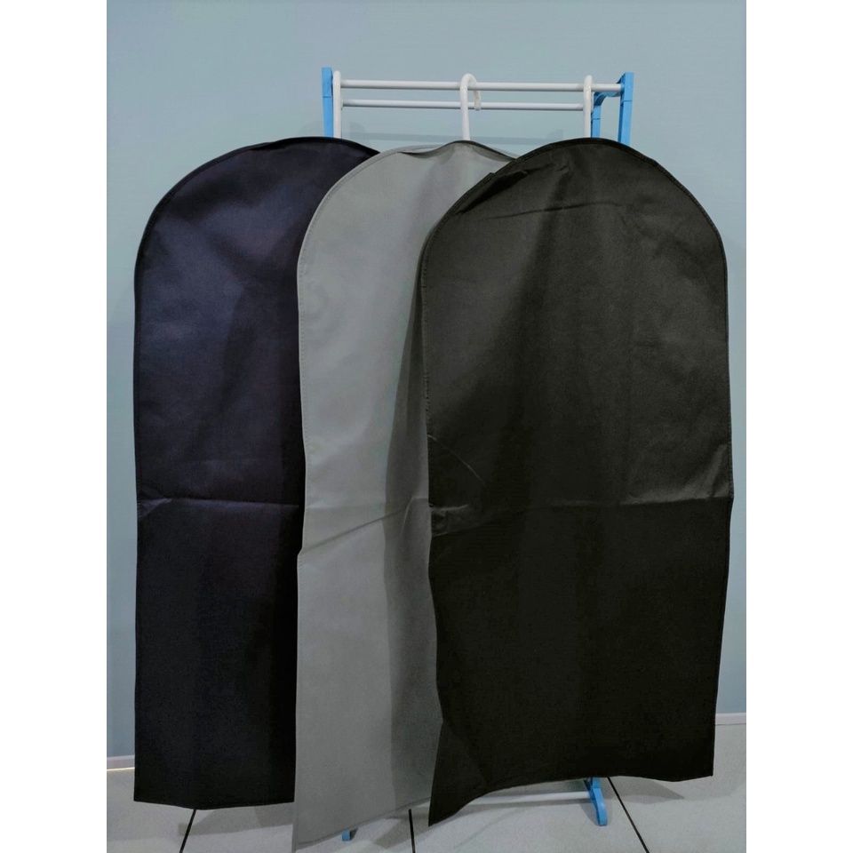 MYHOUSEHOLDD168 COVER BAJU BAHAN KAIN NON WOVEN - COVER(CLASSY 60X80CM) DAN COVER (GAYA 60X120CM) COVER JAS / SARUNG JAS/ COVER GANTUNGAN BAJU / PELINDUNG BAJU