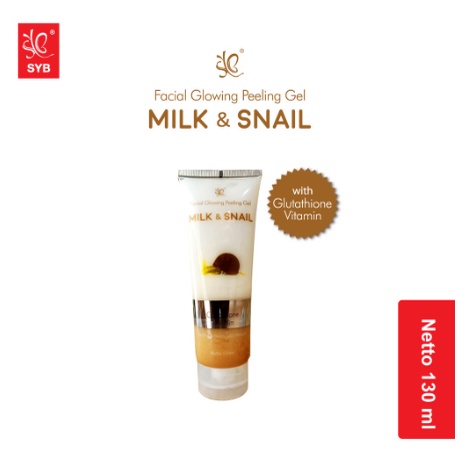 SYB Facial Glowing Peeling Gel | Milk &amp; Snail 130 ml