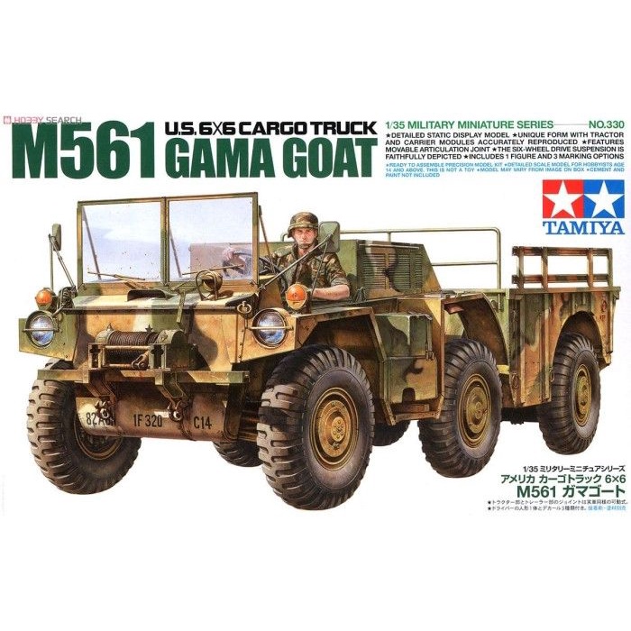 Tamiya 35330 1/35 U.S. Cargo Truck 6X6 M561 Gama Goat