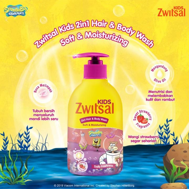 ZWITSAL KIDS 2 IN 1 NATURAL AND NOURISH &amp; SOFT MOISTURIZER