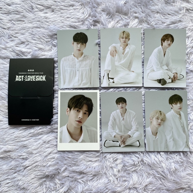 OFFICIAL MINI PHOTOCARD MPC TXT ACT:LOVESICK CONCERT FULLSET