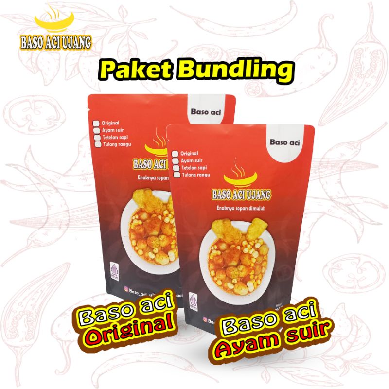 

PAKET HEMAT BASO ACI UJANG ORIGINAL, AYAM SUIR