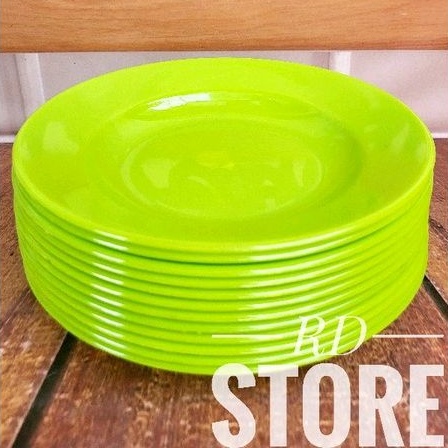 PROMO 3.PCS PIRING TATAKAN GELAS POLOS BAHAN PLATIK MIKA TEBAL DAN KUAT