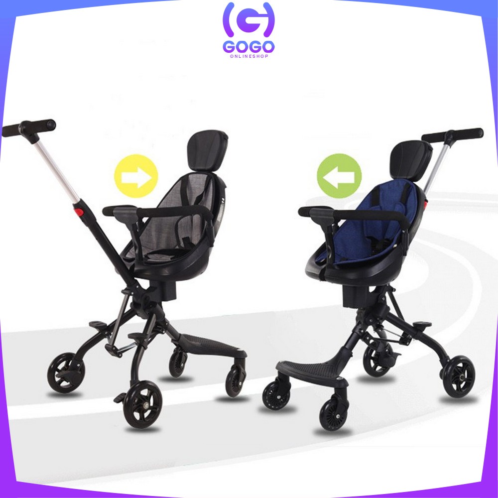 GOGO-C228 Magic Stroller Bayi Murah Stroler Anak Kereta Bayi Dorong Roda 4 / Baby Stroller Import