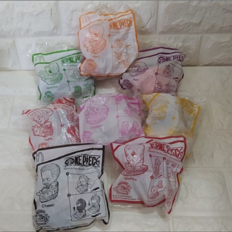 One Piece Ship Luffy Happy Meal Mcd Mcdonald Mcdonalds Onepi No Mi Ori