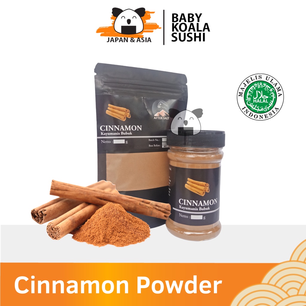 NATURAL CINNAMON POWDER 50 g Halal | Kayu Manis Bubuk