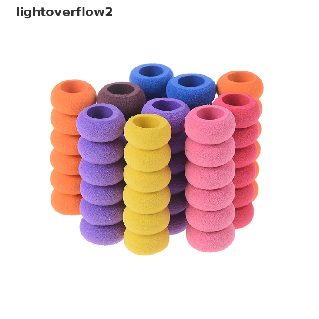 (lightoverflow2) 10pcs sleeve grip pen Bor anti slip Lembut Untuk Alat paing Berlian