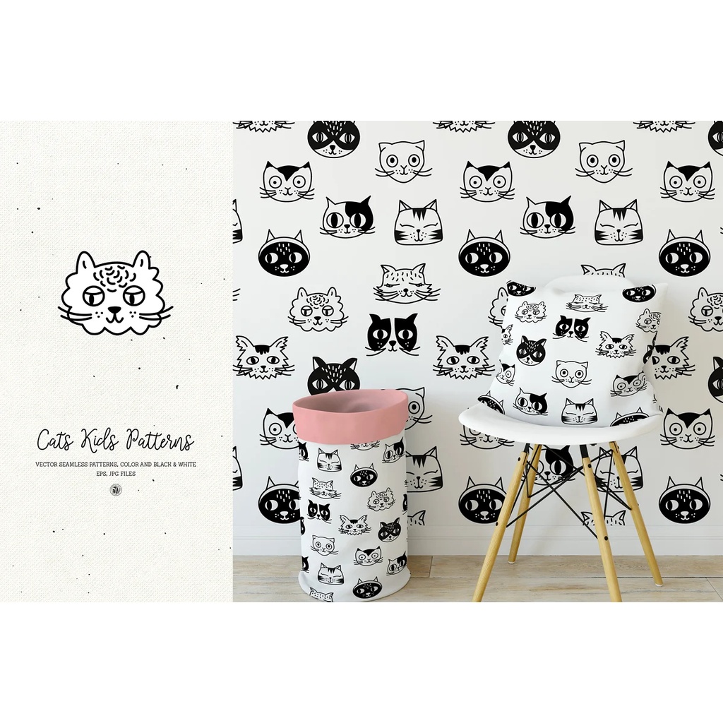 Cats Kids Patterns