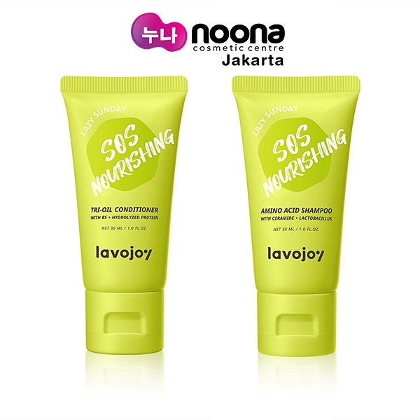 LAVOJOY LAZY SUNDAY SHAMPOO &amp; CONDITIONER TRAVEL SIZE