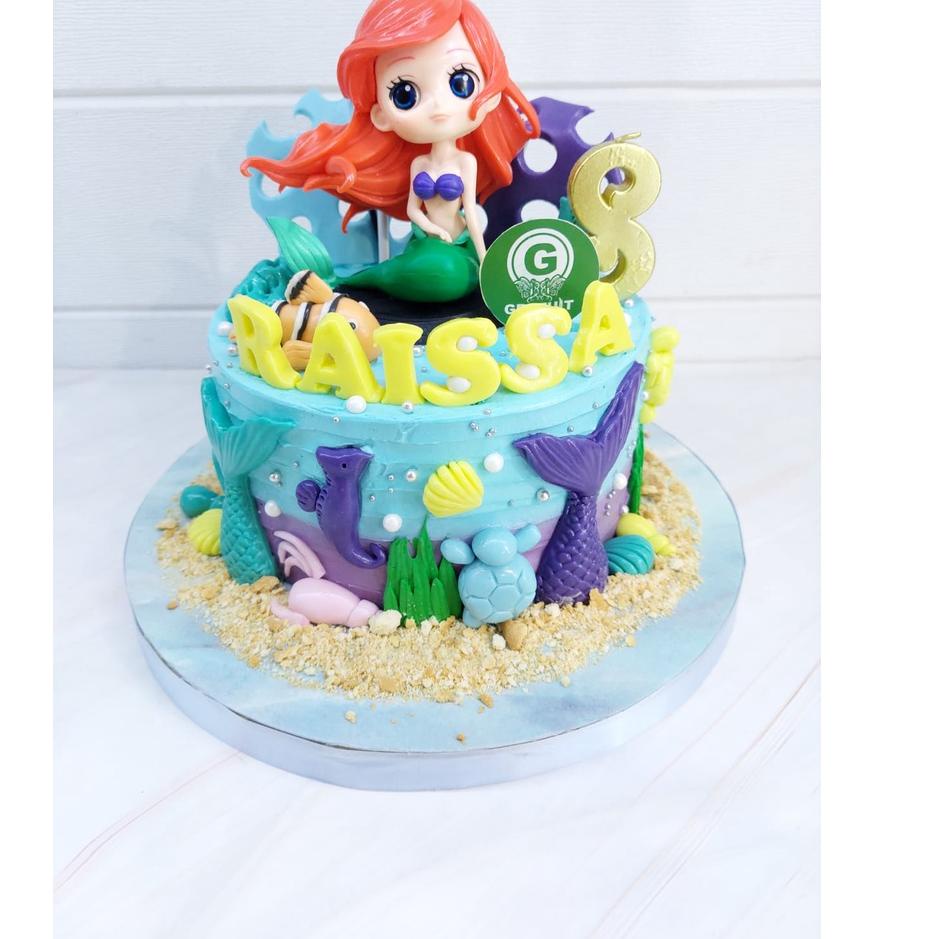

Sale Oke--cake mermaid / kue ulang tahun mermaid