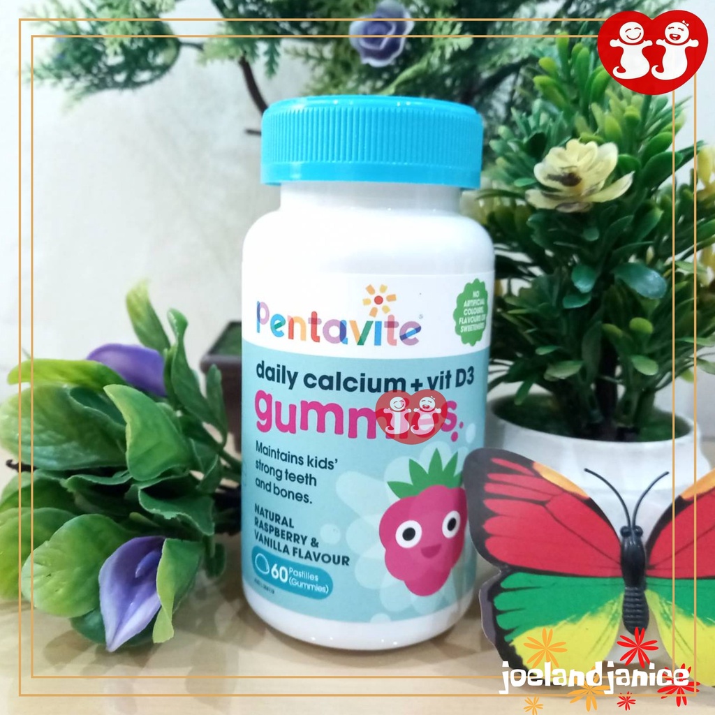 Pentavite Daily Calcium + Vitamin D3 60 Gummies