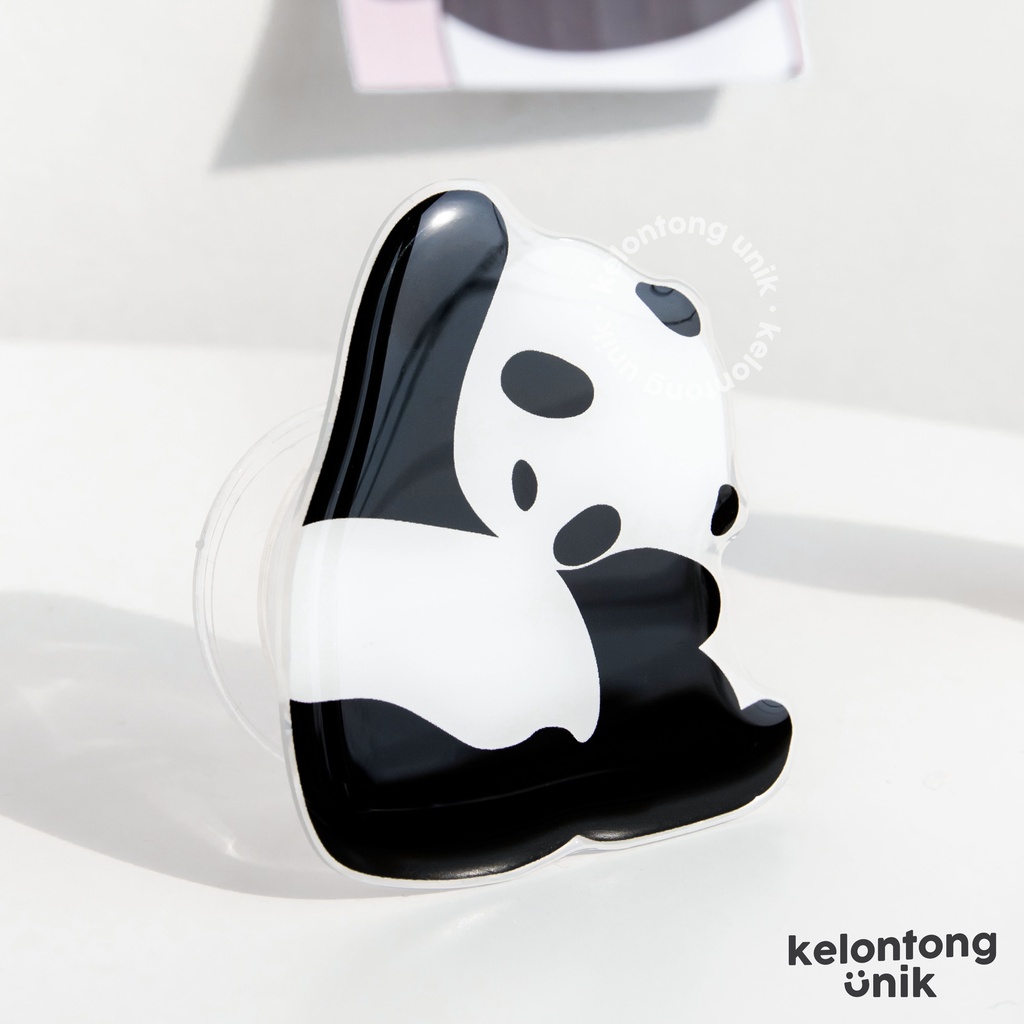 For iPhone - Panda Griptok Acrylic Case