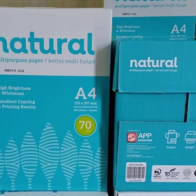 

Flash Sale !! Kertas HVS Natural A4 70gr dan 75 gram 오