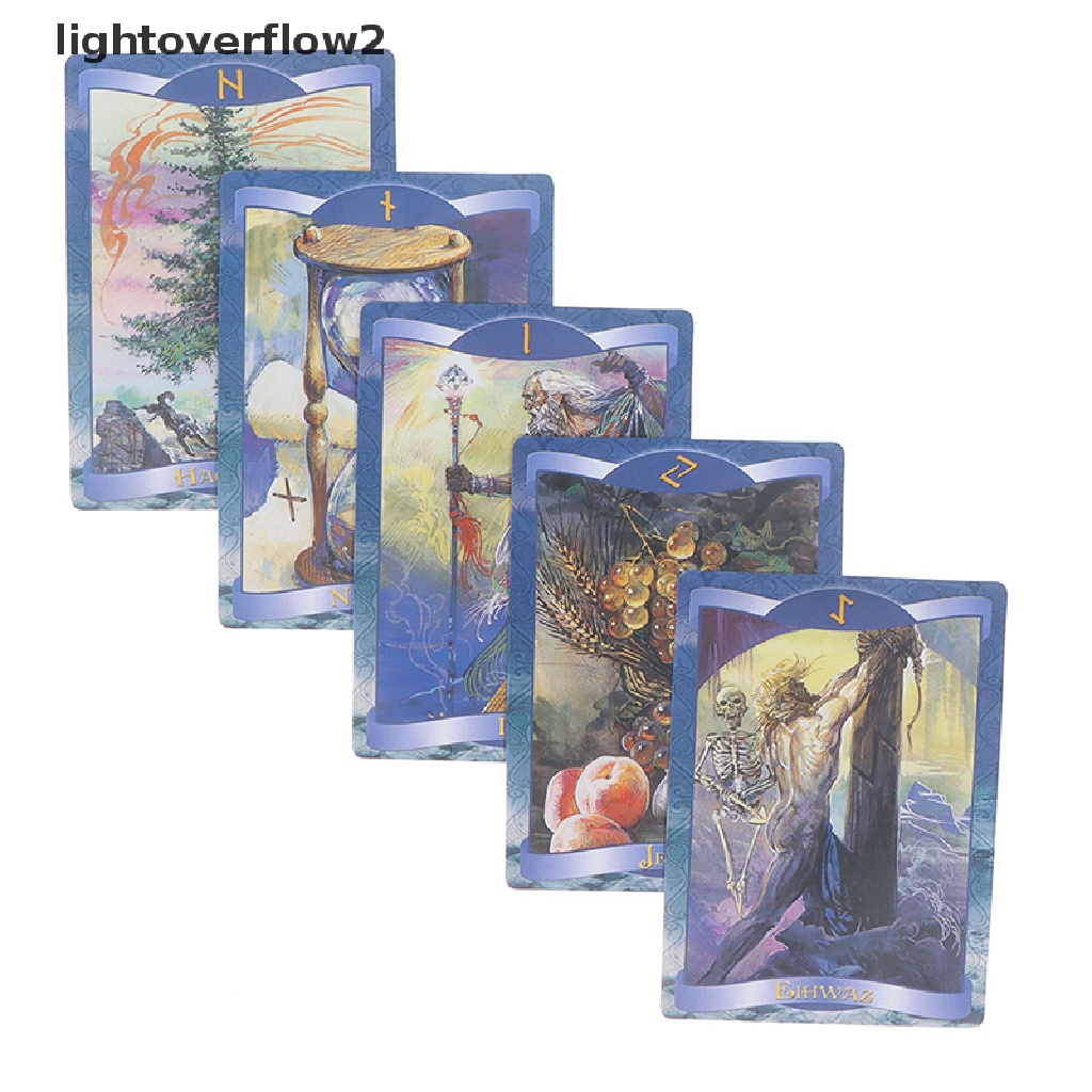 Lightoverflow2 Mainan Board Game Kartu Tarot Ramalan Untuk Keluarga